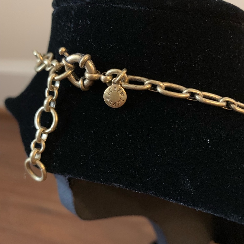 J.Crew Crystal Cluster Statement Necklace - Picture 3 of 3